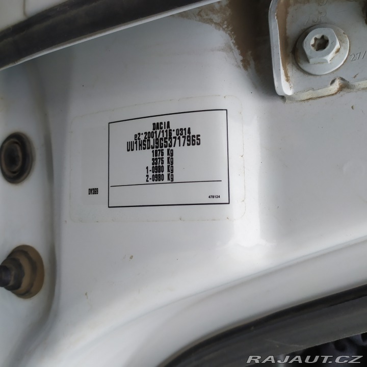 Dacia Duster K9K G 6 (NM) 2015