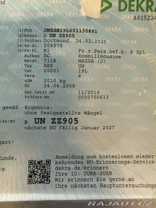 Mazda 6 2.5i Dynamic 2008