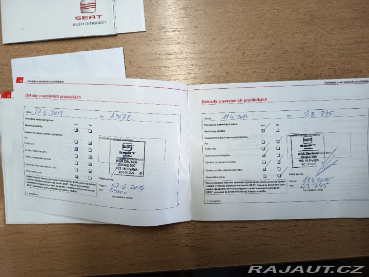 Seat Ibiza 1,2i12V Reference 51kw ČR 2010