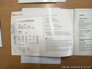 Seat Ibiza 1,2i12V Reference 51kw ČR 2010