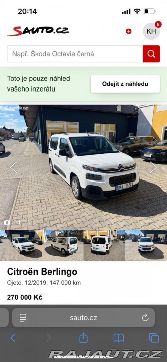 Citroën Berlingo 1,5 2020