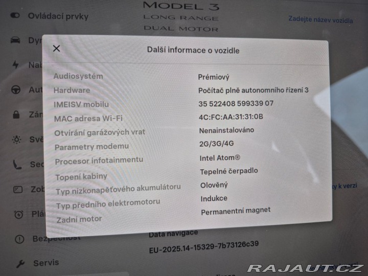 Tesla Model 3 Long Range Dual Motor PRO 2021