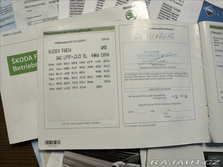 Škoda Fabia 1,0 MPI 60PS  III Ambient 2015