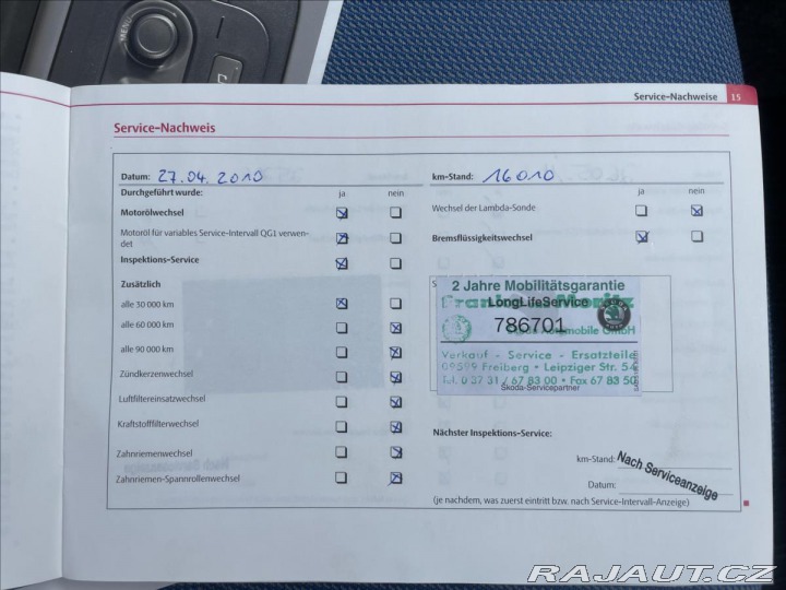 Škoda Fabia 1,4 i 16V 63kw ESP, po ST 2008