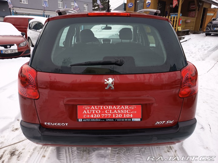 Peugeot 207 SW 1,4i Comfort ČR 1.maj 2010