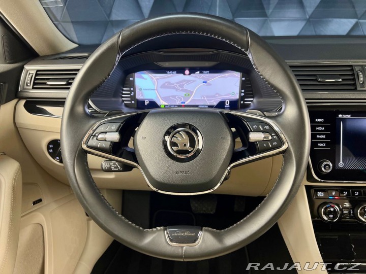 Škoda Superb 2.0TSI DSG L&K, MASÁŽ 2021