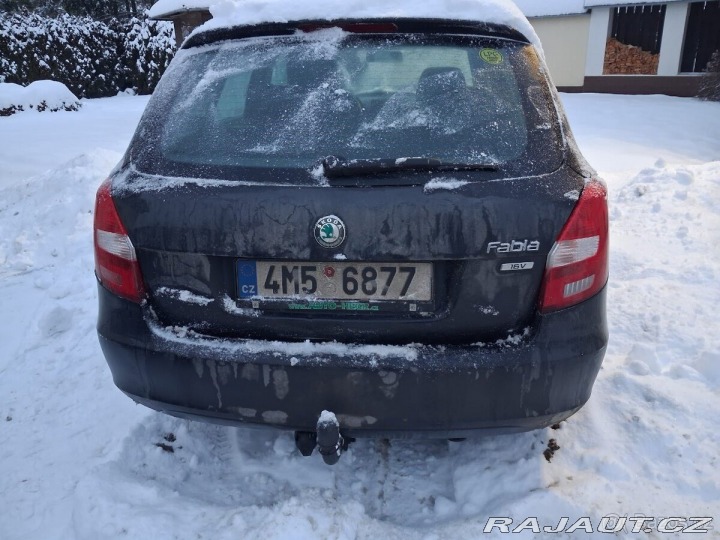 Škoda Fabia 1,4   MPI 63KW, LPG 186 0 1800