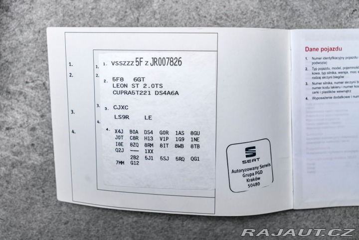 Seat Leon ST Cupra 4Drive 370HP 1800