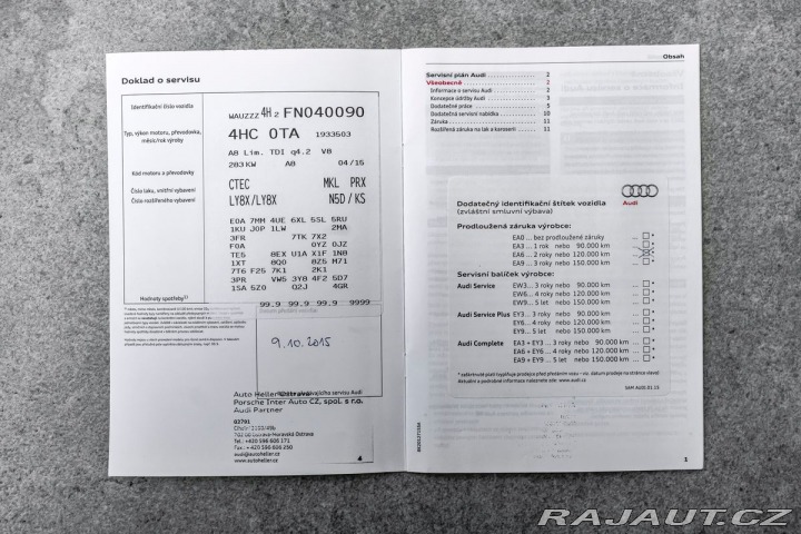 Audi A8 4,2 TDI quattro, Design 2015