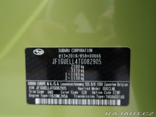 Subaru Crosstrek ACTIVE 4X4 AWD. Nová barv 2025