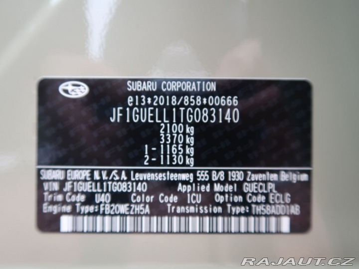 Subaru Crosstrek COMFORT 4x4. Úvěr 50:50 s 2026