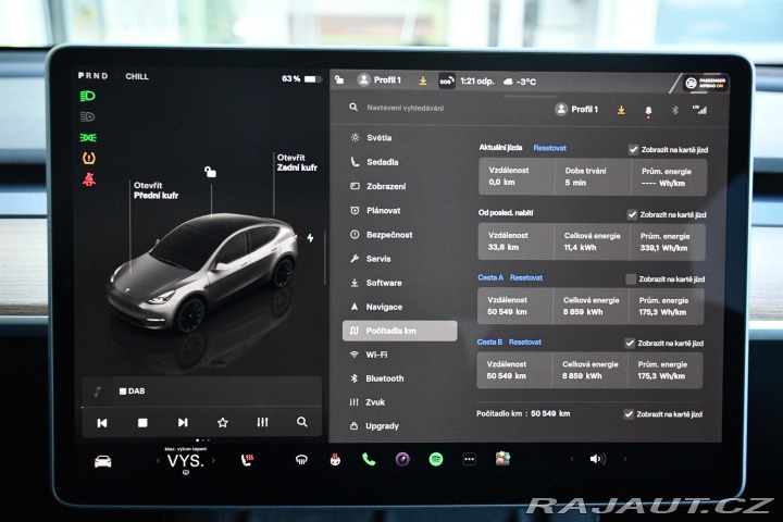 Tesla Model Y LONG RANGE AWD 378kW 1M Z 2023