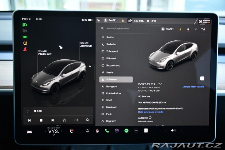Tesla Model Y LONG RANGE AWD 378kW 1M 2023