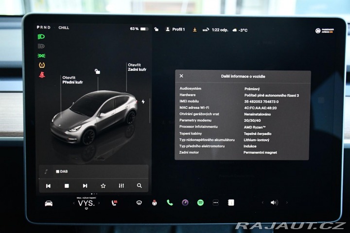 Tesla Model Y LONG RANGE AWD 378kW 1M 2023