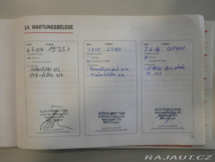 Alfa Romeo 156 3,2 GTA 184kW 2003