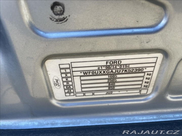 Ford Fusion 1,4 i 16V 59kw Plus, Klim 2007