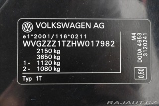Volkswagen Touran 1,6 TDI 85 kW Navigace Zá 2016