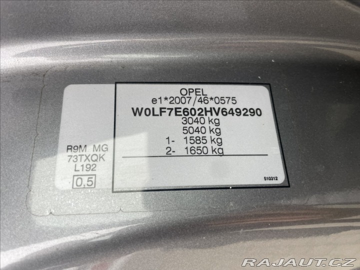 Opel Vivaro 1,6 DCi 107kw Long Tažné 2017