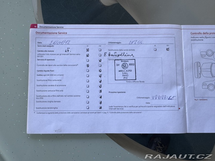 Škoda Octavia 1,6 TDI 77 KW ITÁLIE STK 2011