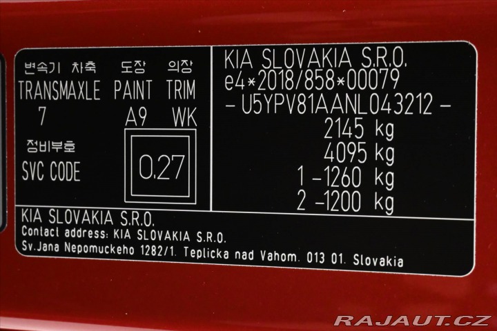 Kia Sportage 1,6 CRDi 100kW MHEV TOP T 2022