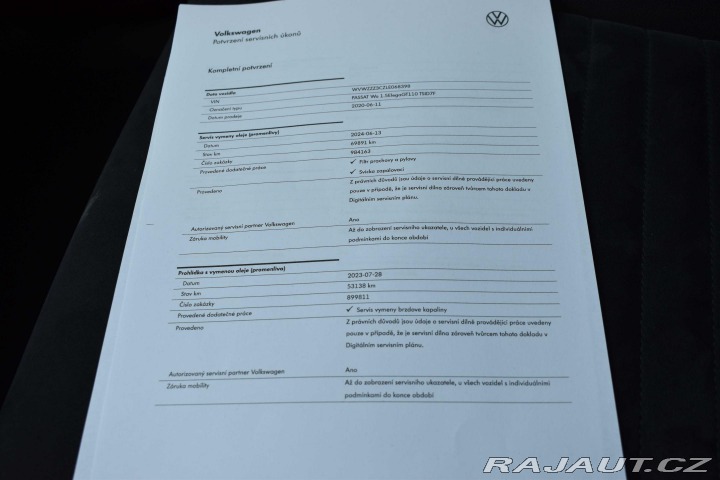 Volkswagen Passat 1.5 TSI 110kW DSG*TAŽNÉ*2 2020