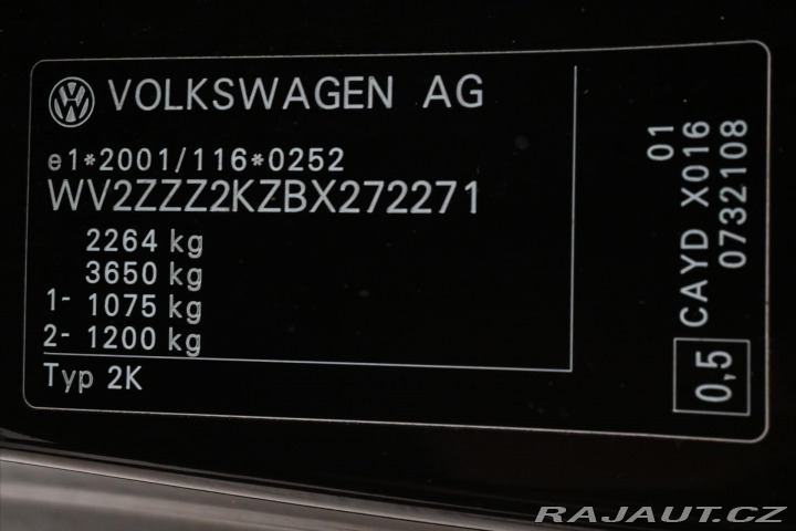 Volkswagen Caddy 1,6 TDI 75 kW Roncalli Vý 2011