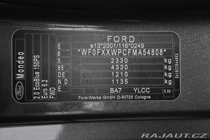 Ford Mondeo 2,0 EcoBlue 110kW Navi AT 2021