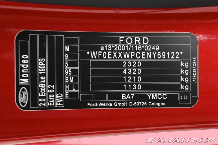 Ford Mondeo 2,0 EcoBlue 140 kW ST-Lin 2022