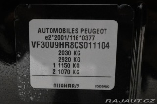 Peugeot 3008 1,6 HDI 82 kW Tažné zaříz 2012