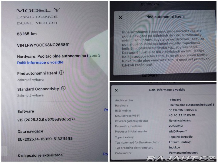 Tesla Model Y Long Range 378 kW SOH 92% 2022