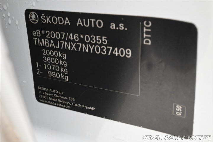 Škoda Octavia 2,0 TDI 110 KW DSG STYLE 2021