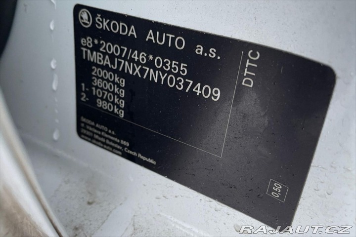 Škoda Octavia 2,0 TDI 110 KW DSG VŮZ PŘ 2021