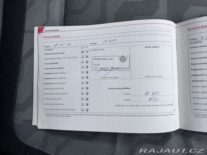 Škoda Fabia 1,2 HTP 51 KW STK 2008