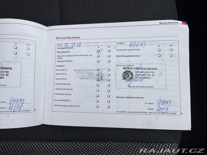 Škoda Octavia 1,9 TDI 66 KW ROZVODY 2004