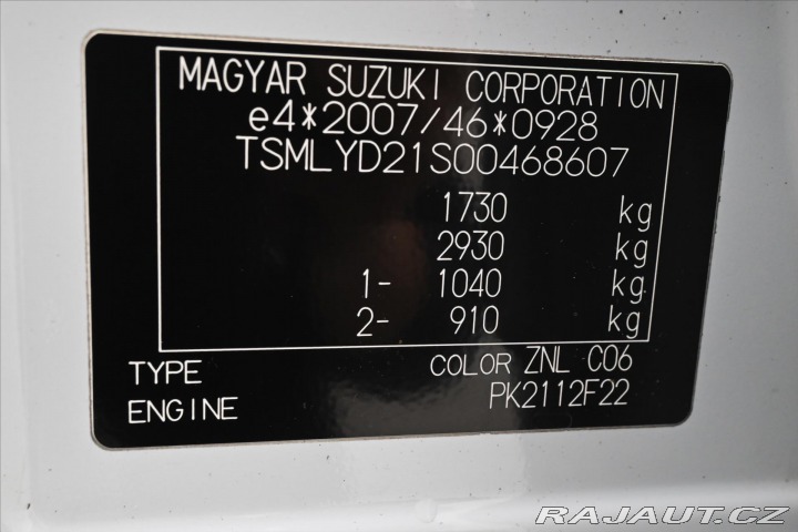 Suzuki Vitara 1,6 VVT 88 kW Tempomat Zá 2018