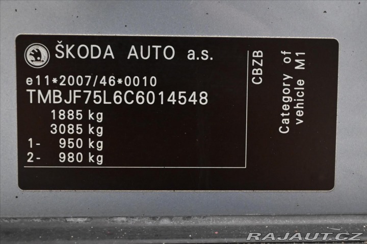 Škoda Yeti 1,2 TSI 77kW DIGIKLIMA Vý 2011