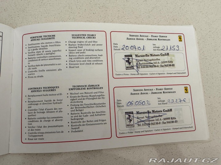 Ferrari Ostatní modely F355 Berlinetta 1996