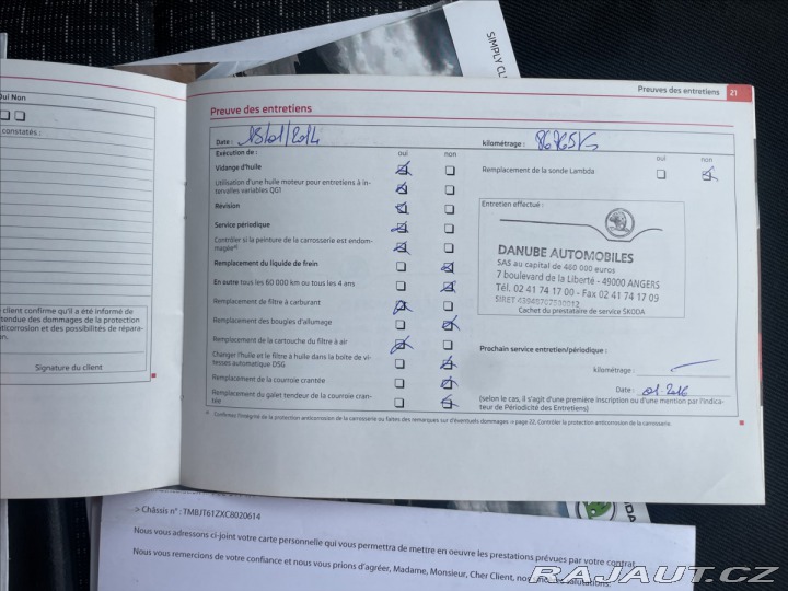 Škoda Octavia 1,6 TDi 77kw Ambiente Taž 2012