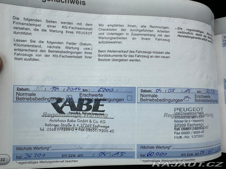 Peugeot 308 2.0Hdi 110kw 2013