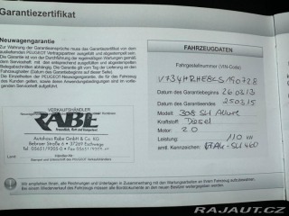 Peugeot 308 2.0Hdi 110kw 2013