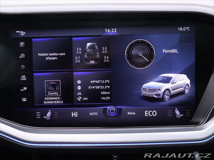 Volkswagen Touareg 3,0 TDI V6 210kW 4M CZ DP 2018