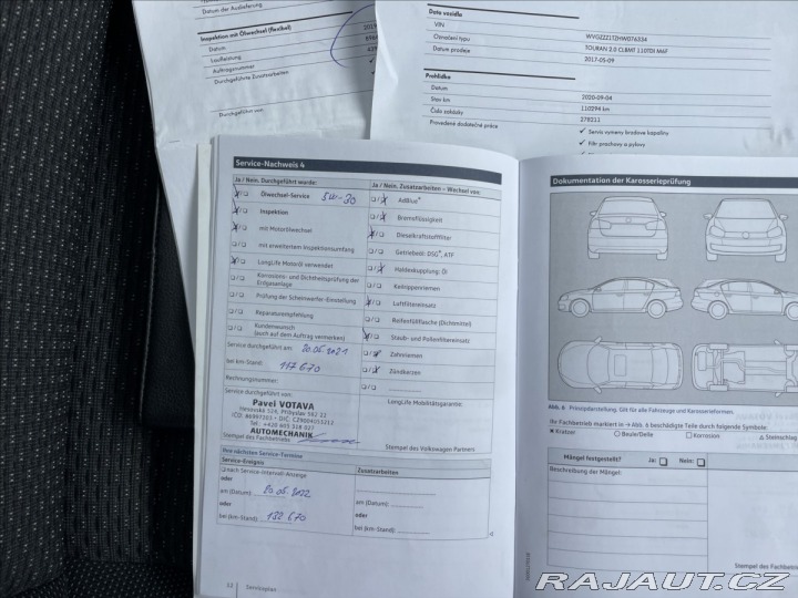 Volkswagen Touran 2,0 TDi 110kw Highline Pa 2017