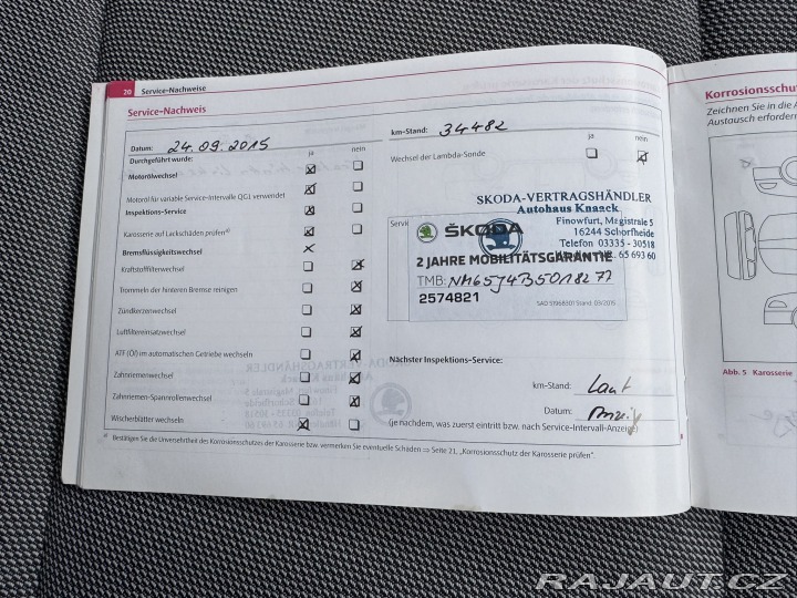 Škoda Roomster 1,2 TSI 63 KW STK SŠA 2011