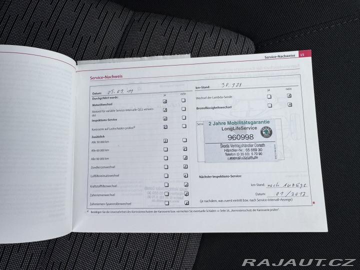 Škoda Octavia 1,4 TSI 90 KW ROZVODY 2009