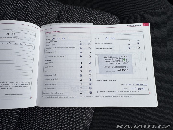 Škoda Octavia 1,4 TSI 90 KW ROZVODY 2009