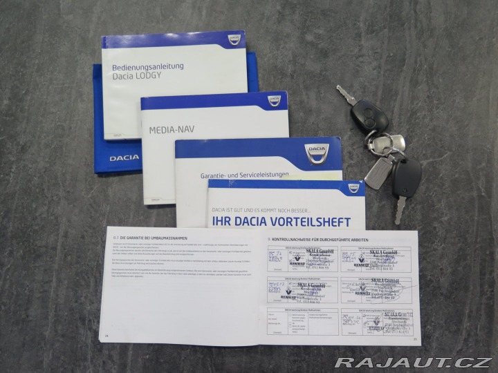 Dacia Lodgy 1.2TCe,navi,klima,výhřev, 2014