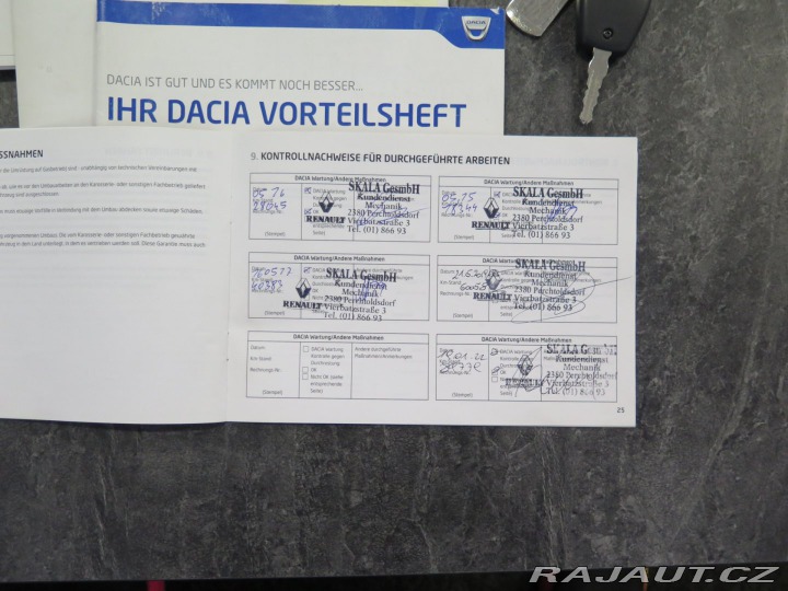 Dacia Lodgy 1.2TCe,navi,klima,výhřev, 2014