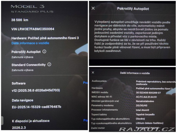 Tesla Model 3 Standard Range  239 kW SO 2021