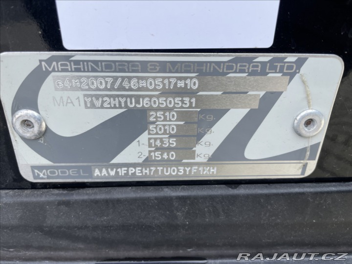 Ostatní značky Ostatní modely Mahindra  XUV500 2,2 D 103kw 7míst FWD Eur 2018