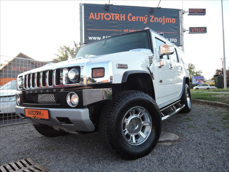 Hummer H2 6,2 V8 Aut.ČR 1.maj.Servi